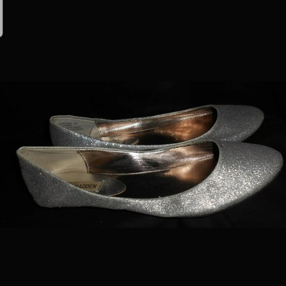 Steve Madden P-Heaven Glitter Ballet Flats - Picture 4 of 4